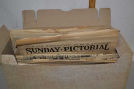 Collection of vintage commemorative newspapers 1897 and onwards