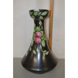 A large Shelley floral decorated vase