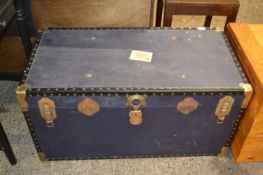 A vintage steamer type trunk