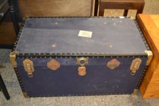 A vintage steamer type trunk