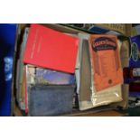 Box of various assorted sheet music, books etc