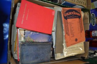 Box of various assorted sheet music, books etc