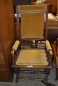 Late Victorian American style rocking chair