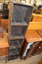 20th Century narrow bookcase