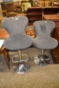 Pair of modern bar stools