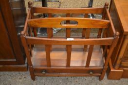 Reproduction Canterbury style magazine rack