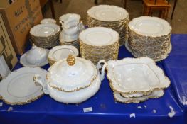 Large quantity of Hutschen Reuther Bavarian dinner wares, Sylvia pattern