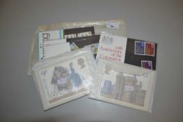 Mixed Lot: British Royal Mail presentation packs and associated postcards