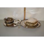 Mixed Lot: Various silver plated wares