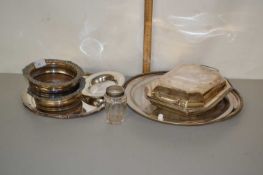 Mixed Lot: Various silver plated wares