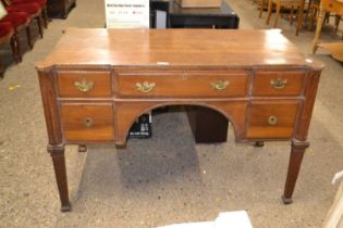 19th Century five drawer desk or dressing table