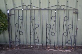 Cast iron garden gate