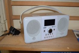 An Azatom DAB radio with blue tooth