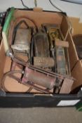 Quantity of assorted vintage foot pumps to include Dunlop