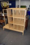 Modern bamboo cabinet with sliding door