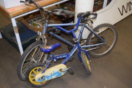 Two children's bicycles