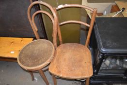 Two dining chairs