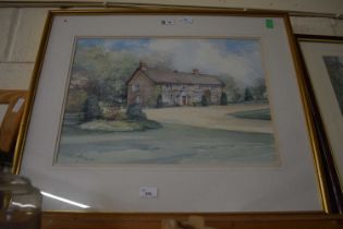Jason Partner (British, 1922-2005), The Ollands Heydon, watercolour, signed, 15x20ins Qty: 1