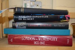 Group of mixed books, London interest