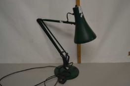 Anglepoise type desk lamp