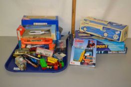 Mixed Lot: Various assorted toy vehicles to include Corgi and others