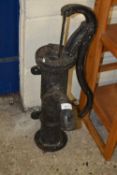 Vintage iron water pump