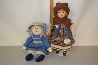 Two collectors dolls