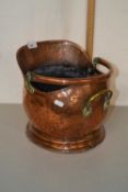 Copper coal bucket