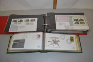 Two albums of various first day covers