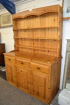 Modern pine kitchen dresser