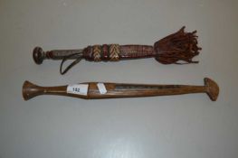 Two small ethnic daggers