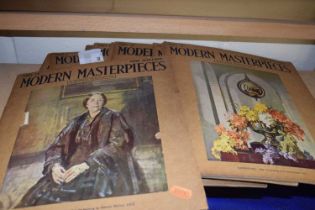 Quantity of Modern Masterpieces magazine