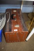 Wooden and perspex tool/storage box