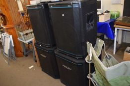 A set of four Peavey HiSys 2 speakers (4)