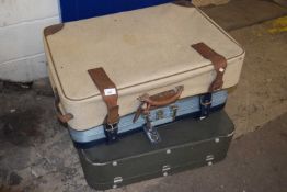 Three suitcases