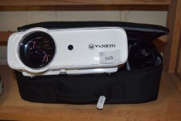 A Vankyo projector