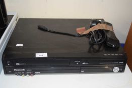 A Panasonic VHS player