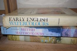 Three books on British watercolours
