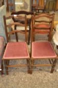 Pair of bedroom chairs