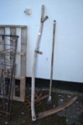 Mixed Lot: Vintage scythe and garden tools