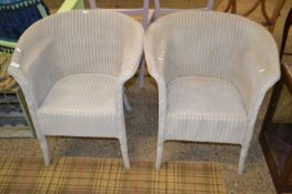 Pair of Lloyd Loom chairs