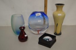 Mixed Lot: Various Art Glass vases and others