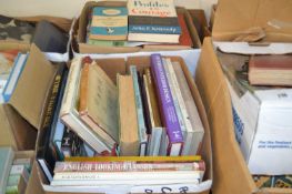 Two boxes of books to include antiques and others