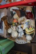 Mixed Lot: Assorted Goss and crested wares, glass, china etc