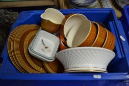Mixed Lot: Assorted ceramics to include Hornsea Saffron dinner wares, Denby and others