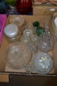 Quantity of assorted mixed glass ware