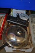 Kitchenalia to include woks, scales and other items