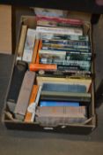 Box of assorted books including military history