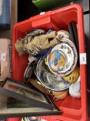 Mixed Lot: Assorted ceramics, pictures and other items