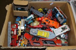 Box of toys, play worn